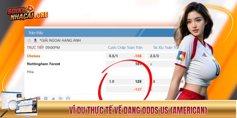 Ví dụ thực tế về dạng odd US (American)